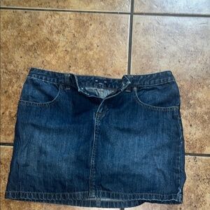 GAP Dark Denim Pencil Skirt